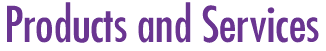 products & services