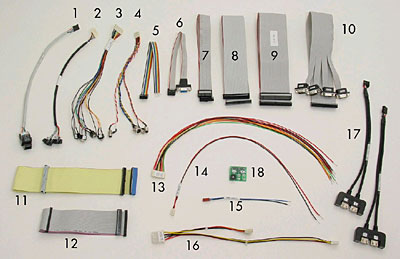 Hercules II Cable Kit: click to enlarge