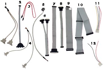 Pluto Cable Kit: click to enlarge