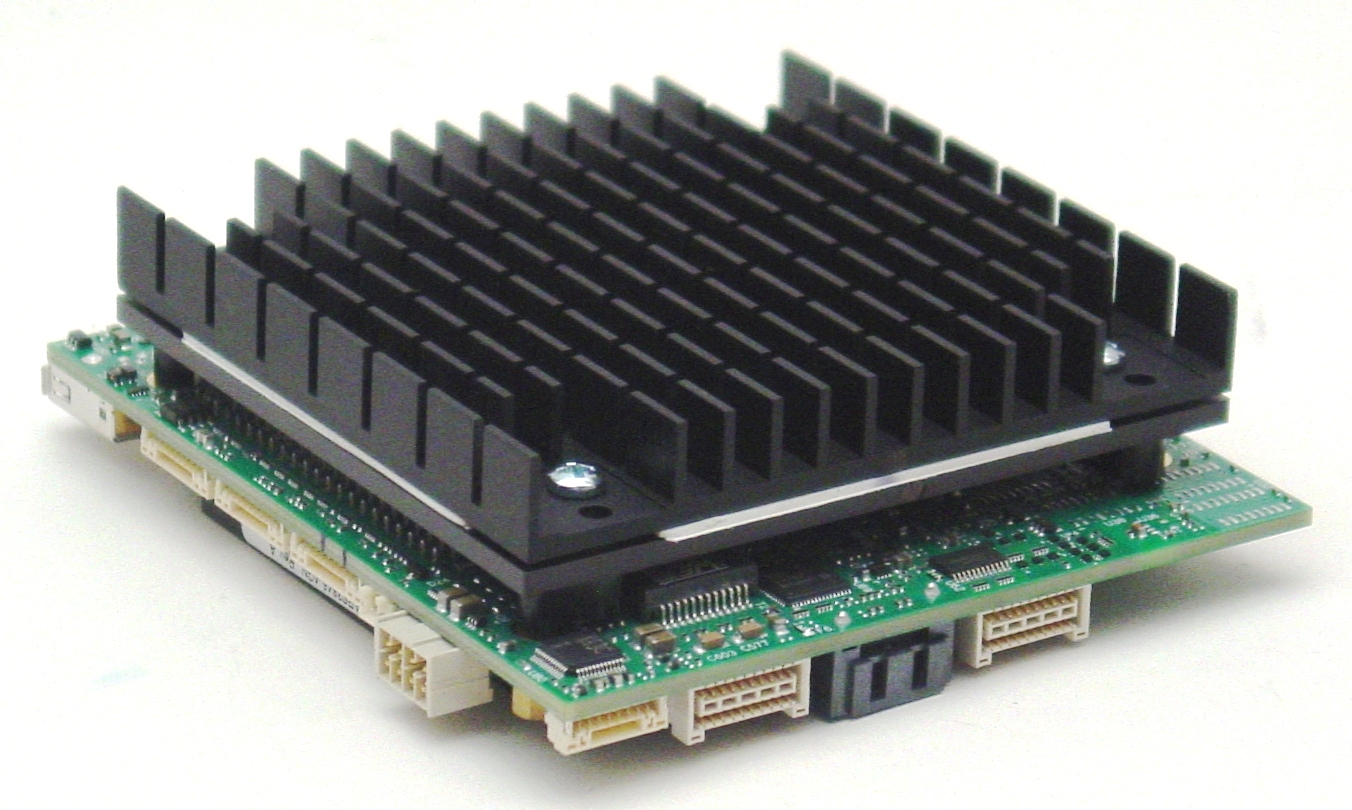 Aries PC/104-<i>Plus</i> SBC with heatsink