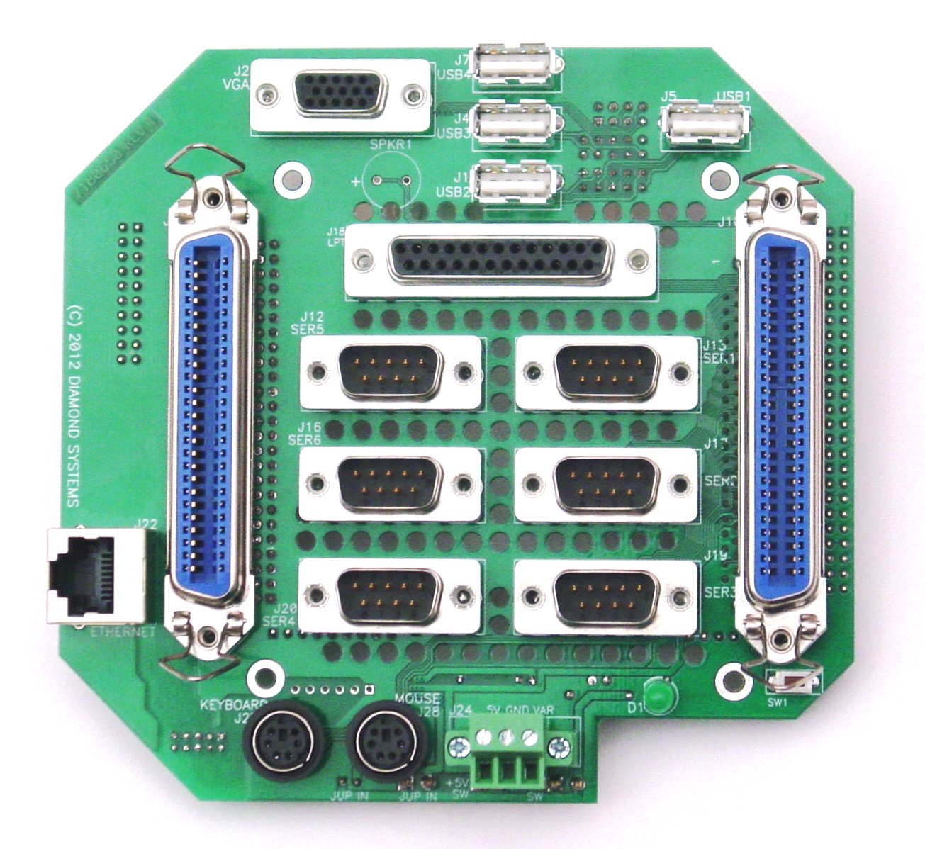 Athena III Panel I/O Board