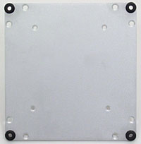 PC/104 wall mount bottom end cap