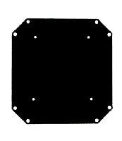 PC/104 bottom end cap